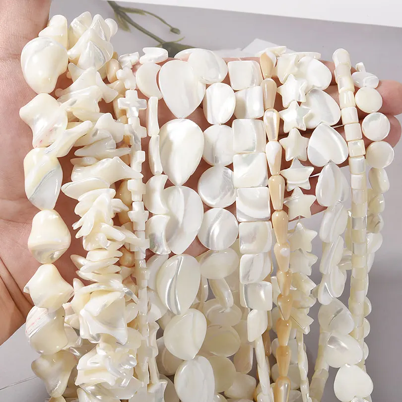 Collier coquillage nacre - Les Fées Colorées - Bijoux créateur