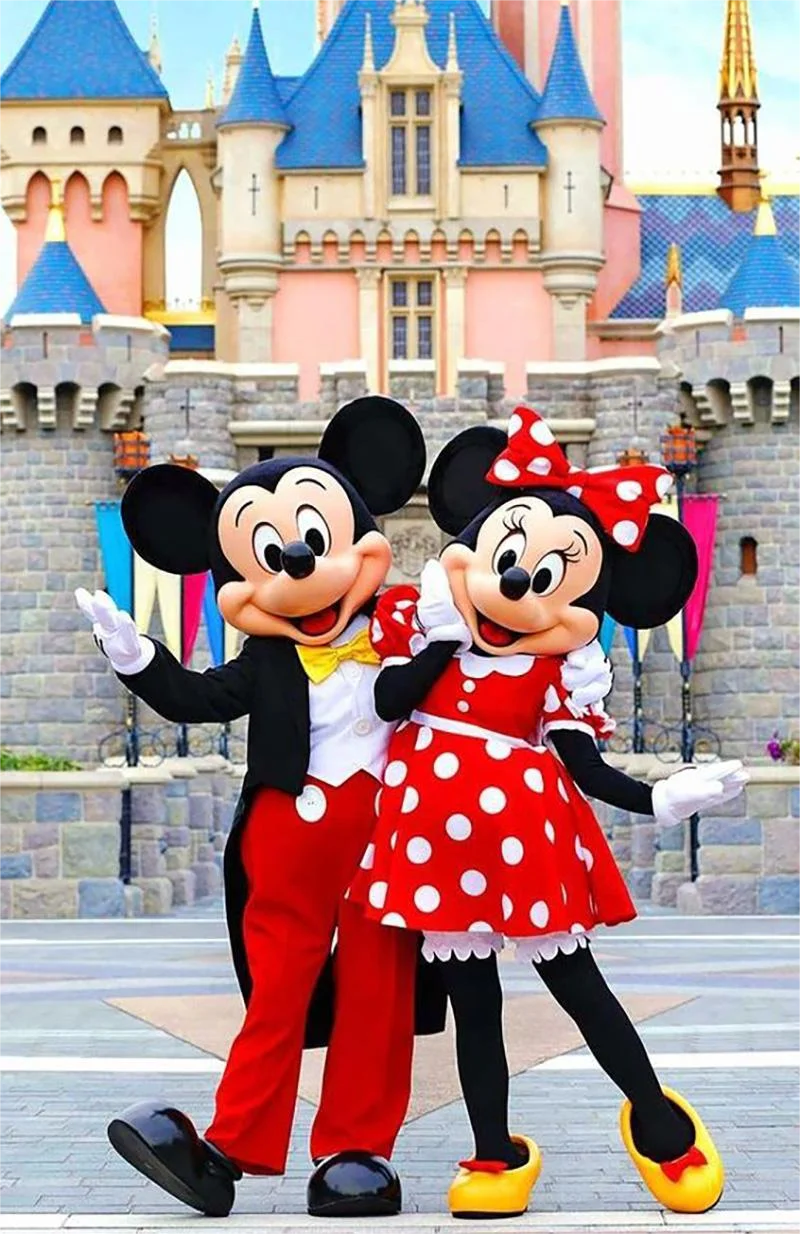 Disneyland Costume Di Topolino Mickey Mouse Head ONLY Adult Mascot