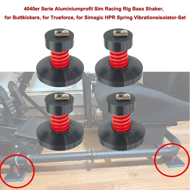 4040er Serie Aluminiumprofil Sim Racing Rig Bass Shaker für Simagic HPR ...