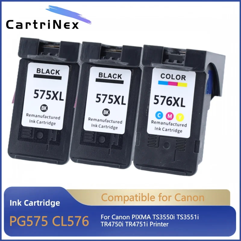 Compatible575XL576XLInkCartridgeforCanonPG575CL576PG-575CL-576PIXMATS3550iTS3551iTR4750iTR4751iPrinter-AliExpress