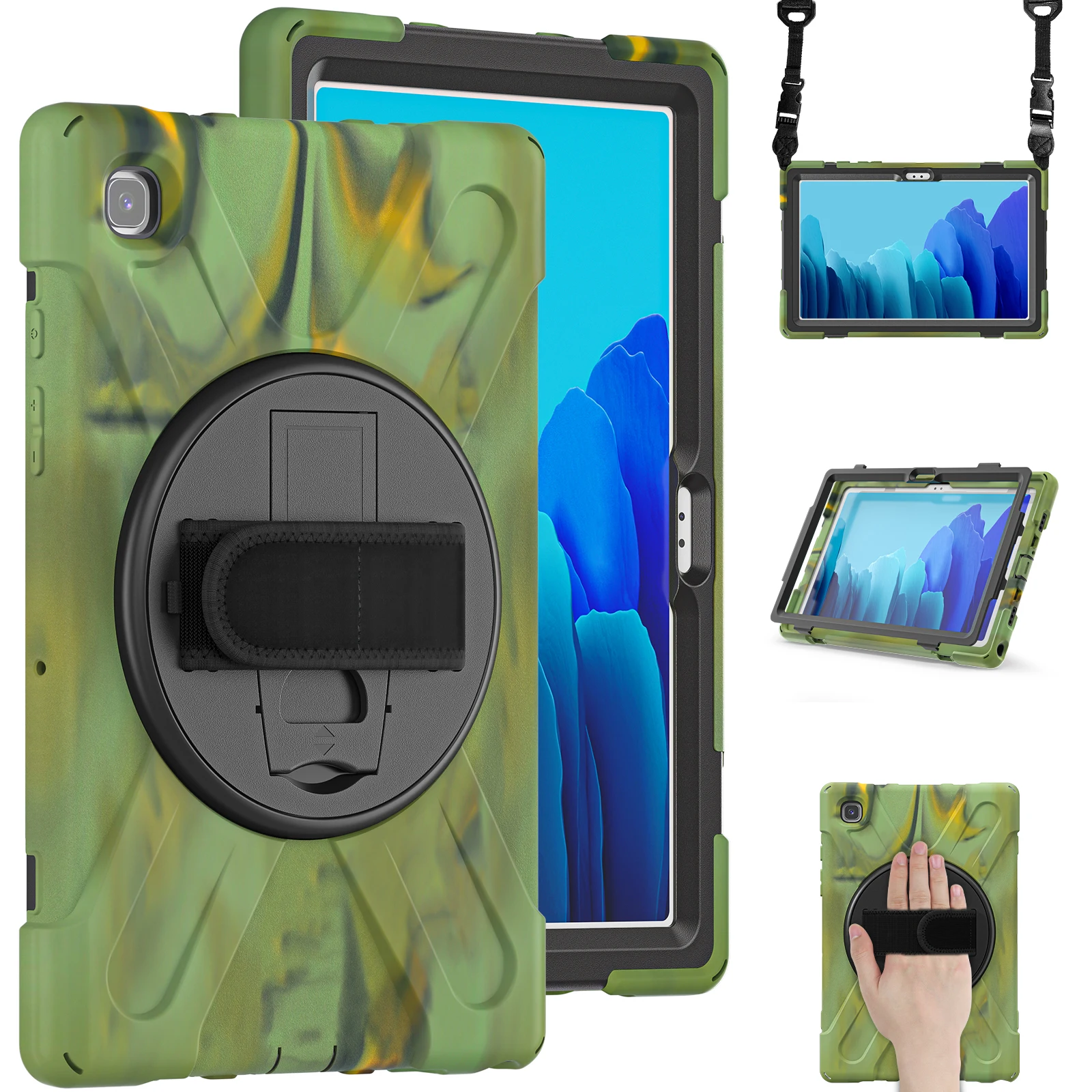 Kids Shockproof Stand Cover for Tablets - Durable Protector Case