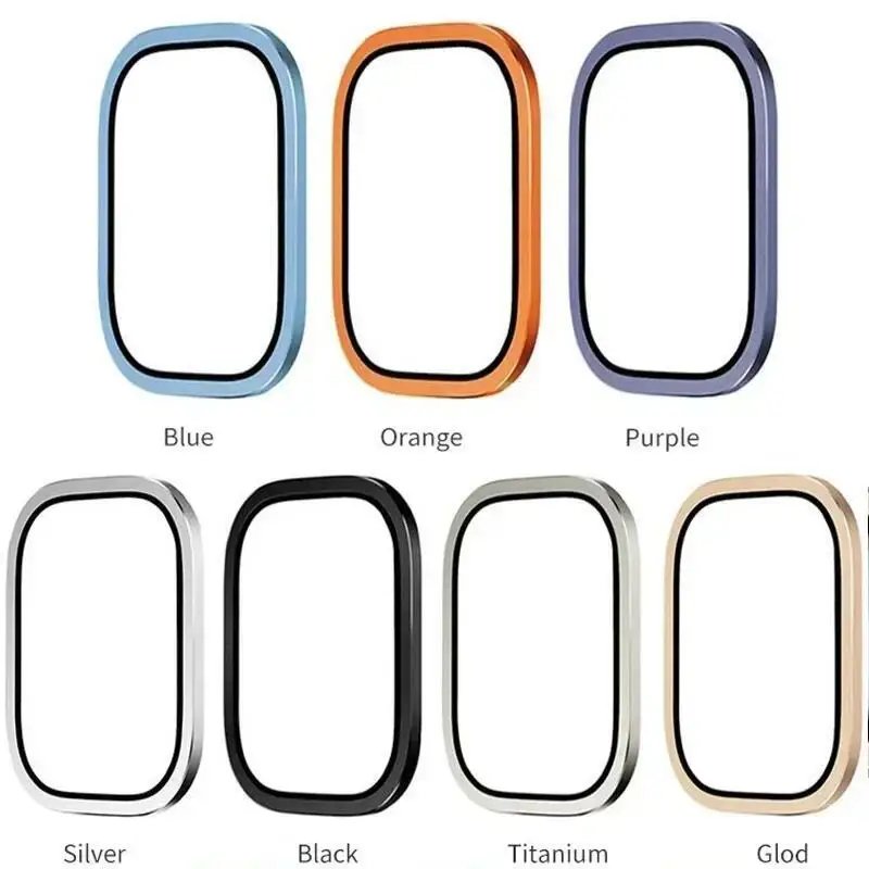 Gehärtetes Glas für Apple Watch Ultra 3 49 mm, Displayschutzfolie, kratzfeste Folie, Aluminium-Metallstoßstange für iWatch Ultra 2 1 49 mm – Detail 8