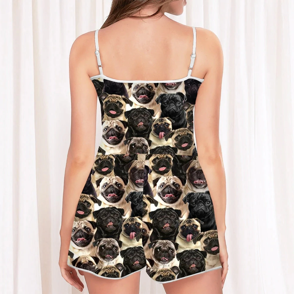 Рисунок 2 - Женский Короткий комбинезон с принтом