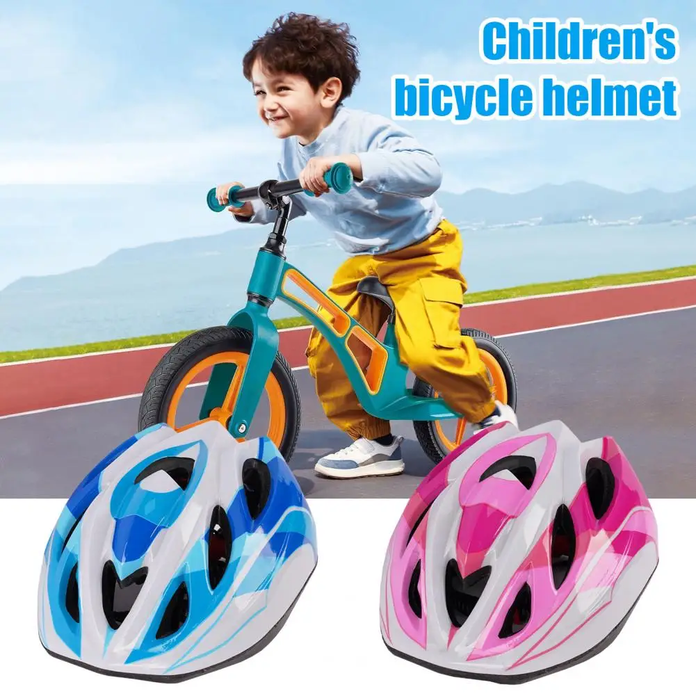 

Bicycle Helmet Hollow Breathable Impact Resistant Shock-absorbing Ultralight Bike Helmet For Children
