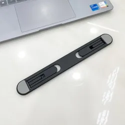 Universal Adjustable Laptop Stand - Ergonomic, Portable, and Durable (Black)