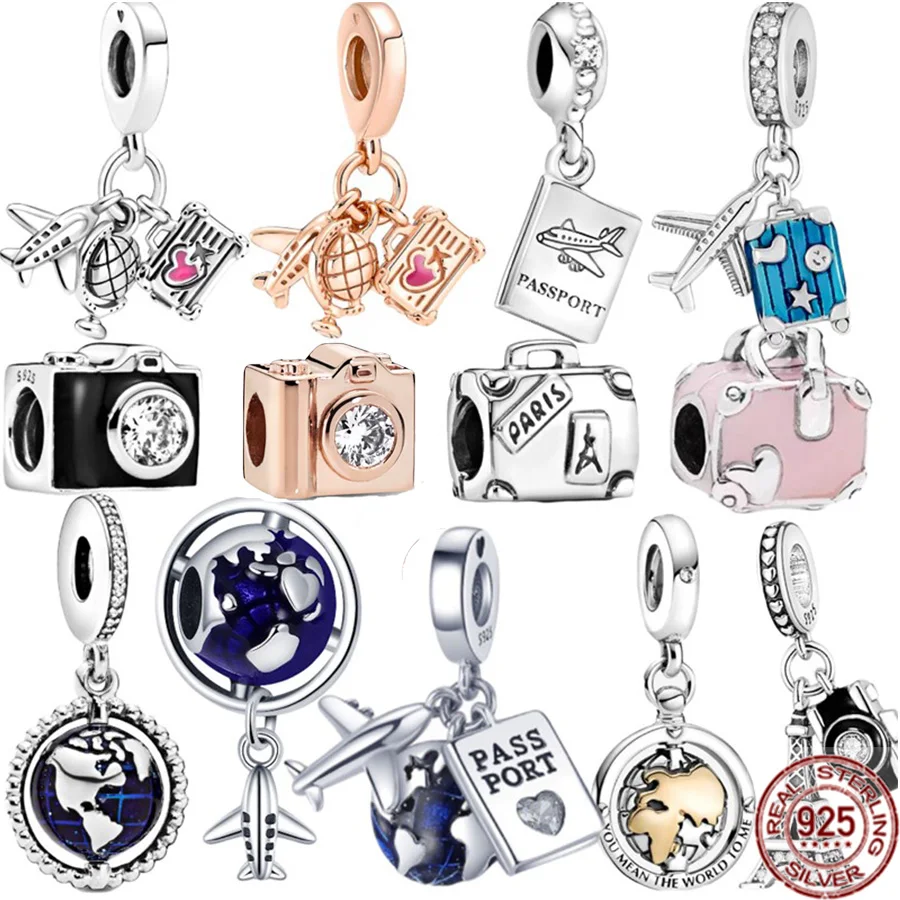 Silver925FitOriginalPandoraBraceletNecklaceTravelRoundThe