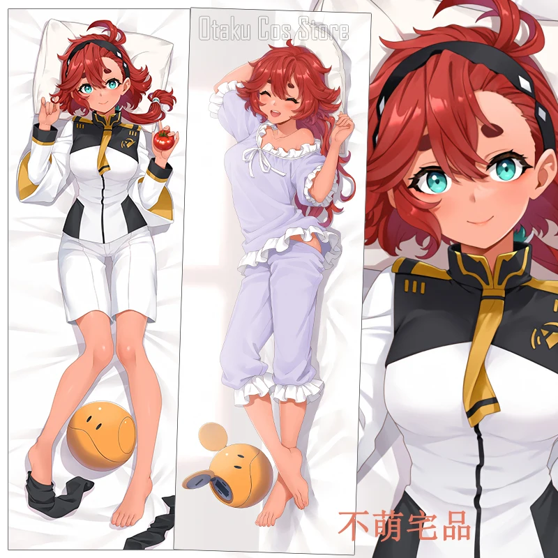 

Аниме мобильный костюм Am: The Witch From Mercury Dakimakura, подушка для тела, детская подушка, наволочка, подарки BMZP