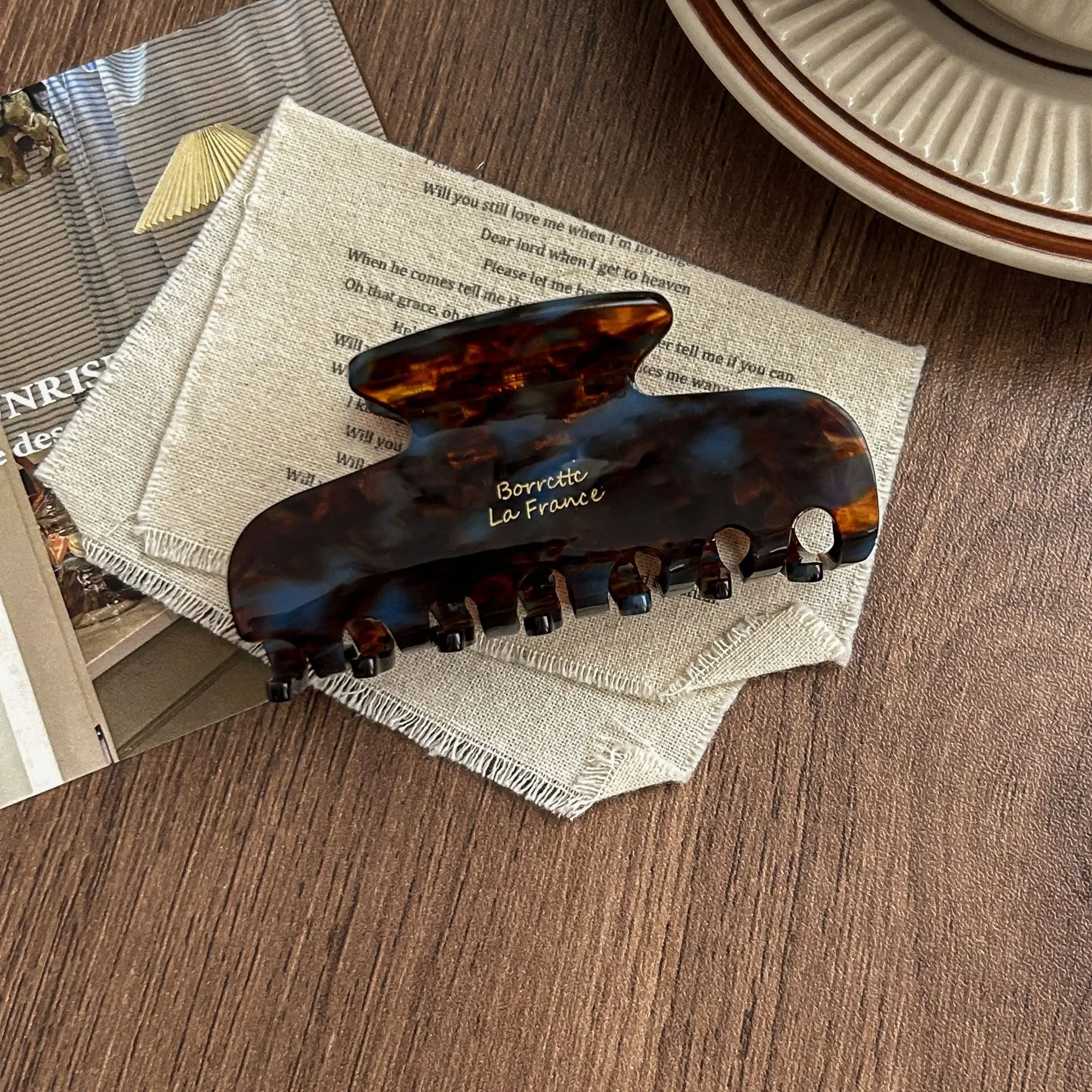 1pc blue brown