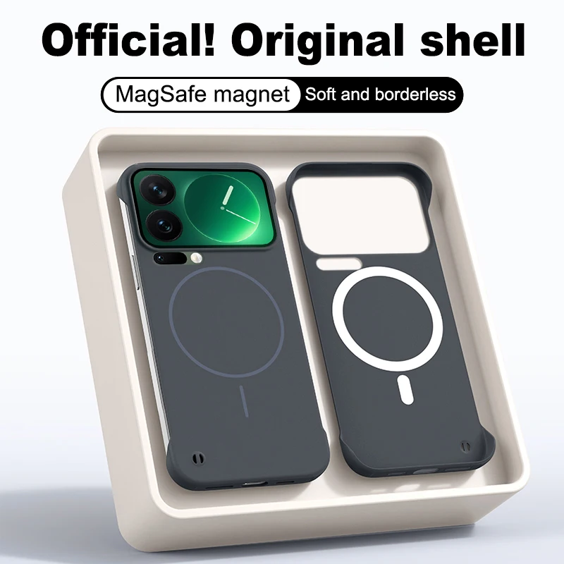 Ultra Thin Matte Frameless Magnetic Shockproof Case