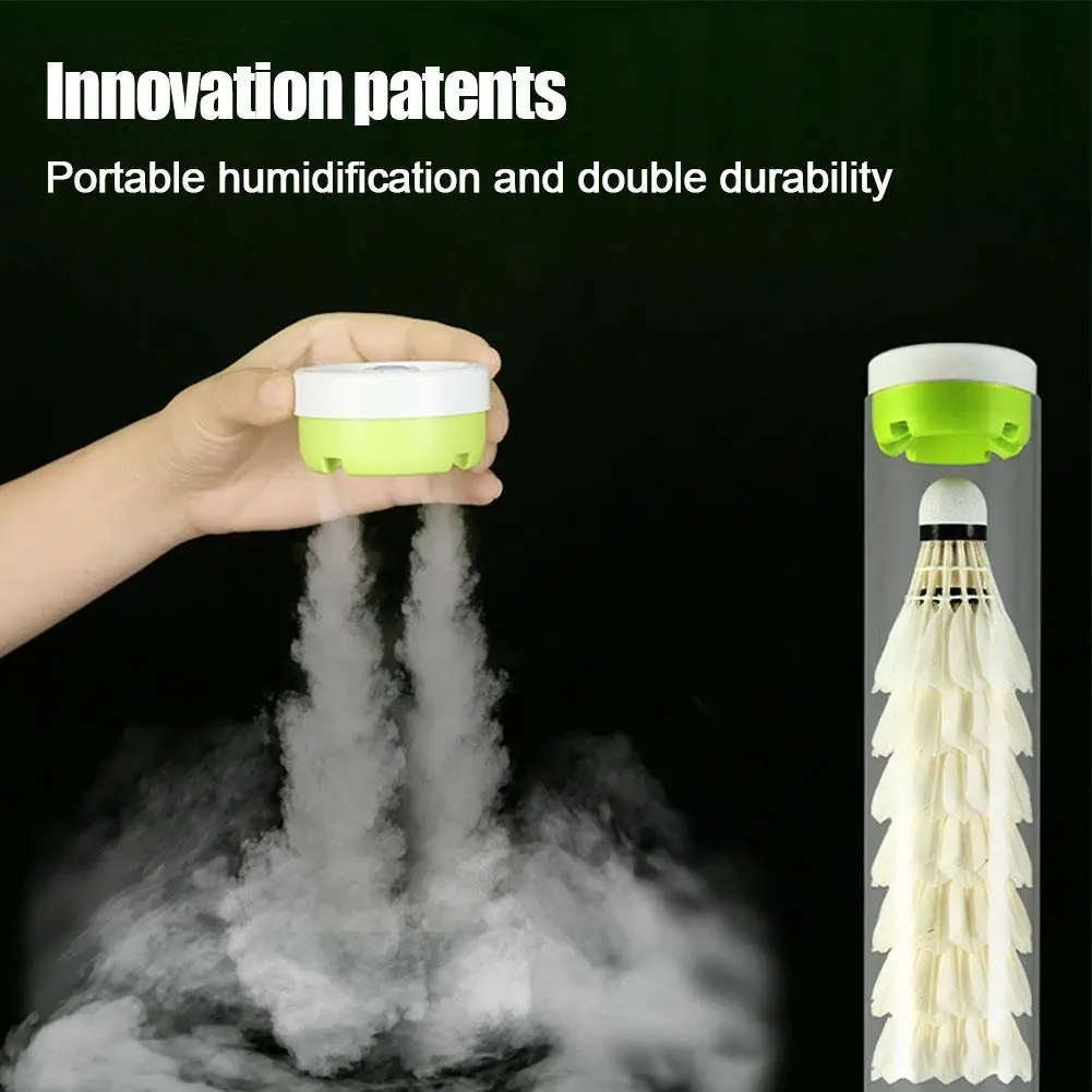 Humidifier Badminton Shuttlecock Steam Air Making the Battledore 3 times with one World Travel Plug Adapter L144OLD