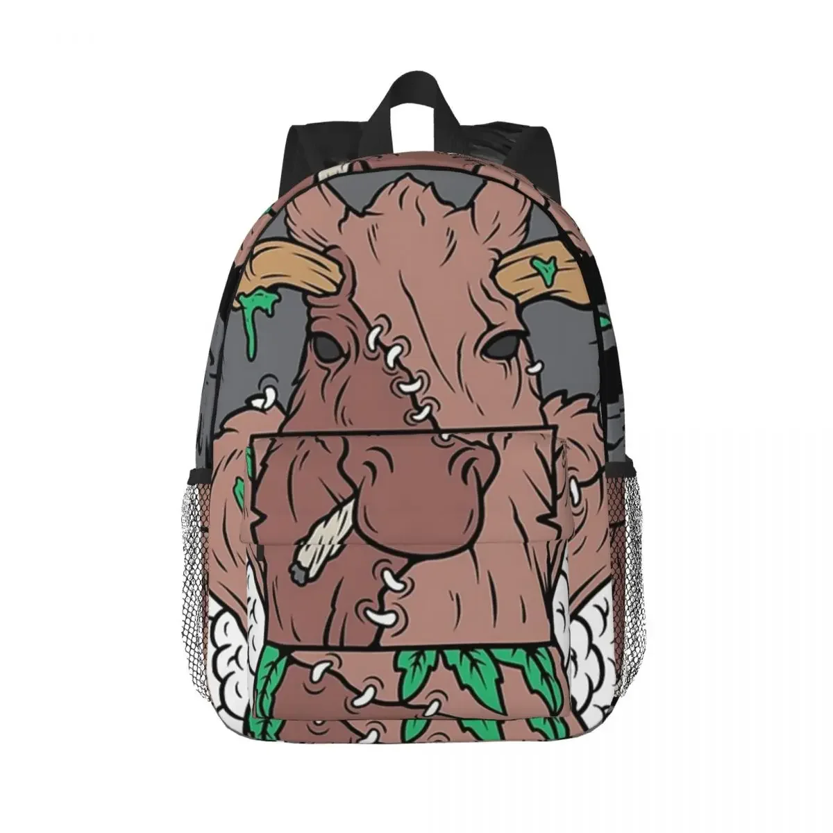 

N13 Patchwork Backpacks Teenager Bookbag Cartoon Students School Bags Laptop Rucksack Shoulder Bag Large Capacity