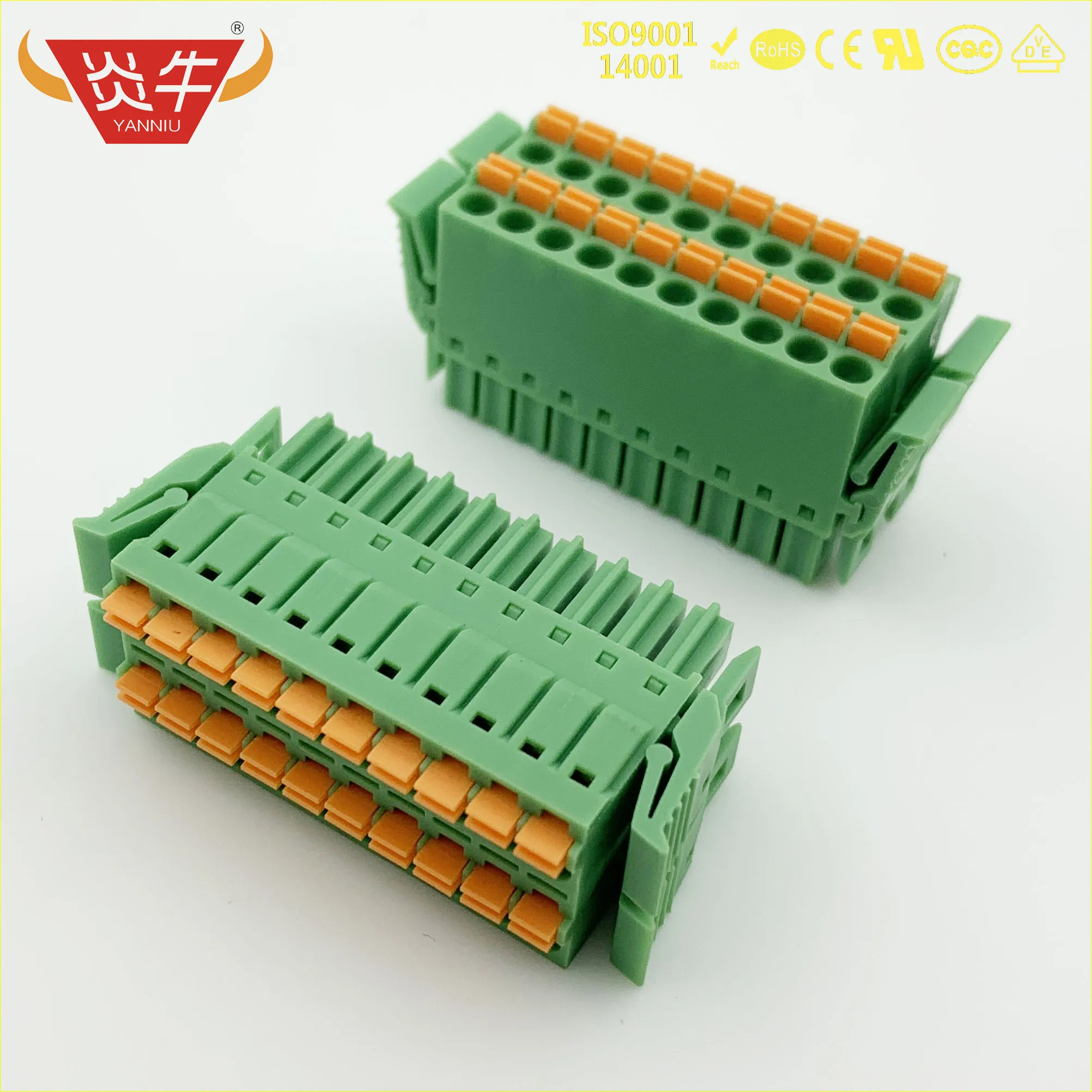 10Pcs KF2EDGKNHG 3.81 2P ~ 12P PCB PLUG-IN TERMINAL BlOCKS 15EDGKNHG 3.81mm 4PIN ~ 24PIN PHOENIX CONTACT DEGSON KEFA YANNIU 10pcs kf2edgkvg 3 5 2p 12p pcb plug in teminal blocks 3 5mm 4pin 24pin mcdnv 1 5 2 g1 3 5 rnp26thr phoenix contact degson