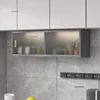 Luxury Glass Wall Mounted Cabinets Designer Kitchen Furniture Aluminum Alloy Storage Cabinet Home Bedroom Display Locker q 4