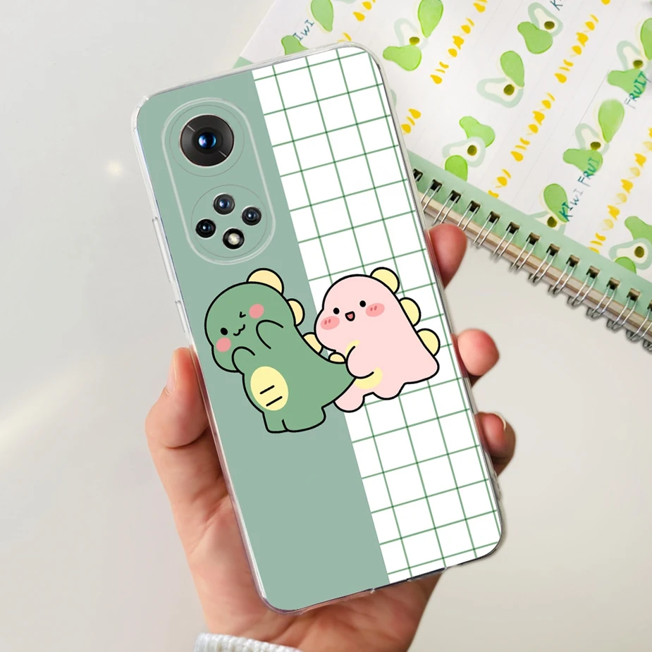 Clear Silicone Soft Slim Phone Case with Fashion Painted Design