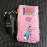 New Disney Eeyore Loungefly Wallet Clutch Purse Women'S Purse Card Bag Double Fold Coin Purse Card Package For Girlfriend Gifts - Image 4