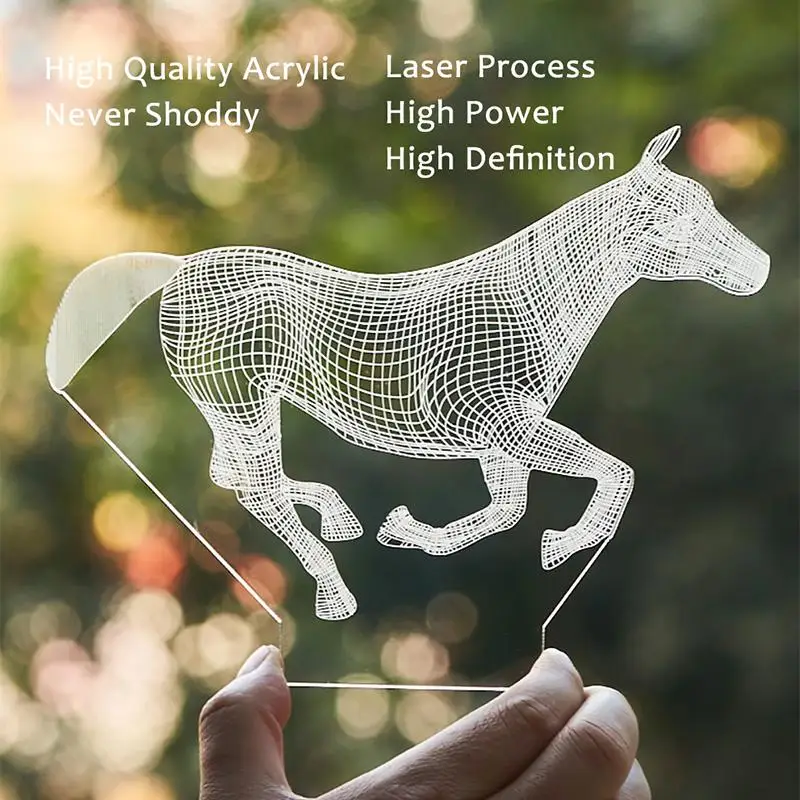 Рисунок 5 - 3D ночные лампы, ночник из индуии