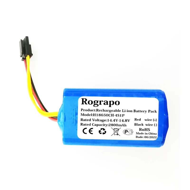 Nuovo 14.4V 3400mAh/2800mAh INR18650 4 inr19/66 H18650CH-4S1P batteria agli  ioni di litio per Robot aspirapolvere Proscenic 850T - AliExpress