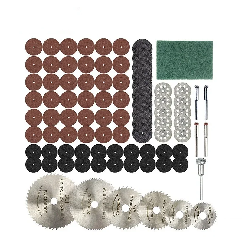 

New 88pcs Circular Saw Blade Cutting Wheel Blade Grinding Wheel Circular Saw Woodworking Metal Rotary Tool Accessories