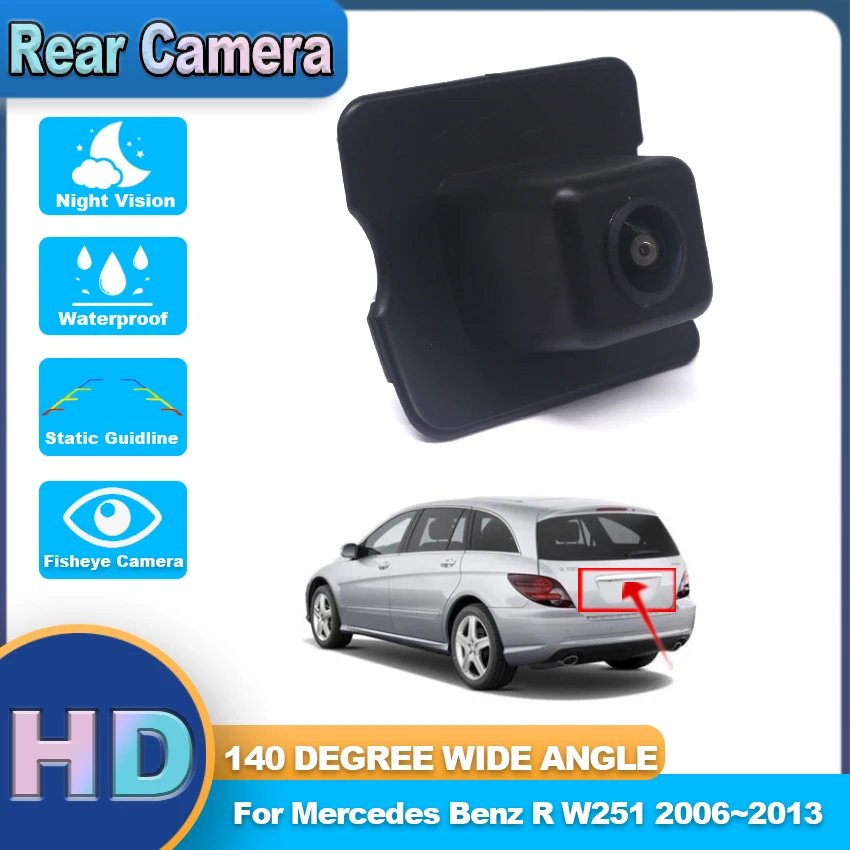 

Car Rear View Camera For Mercedes Benz R W251 2006 2007 2008 2009 2010 2011 2012 2013 CCD Night Vision Backup Camera HD