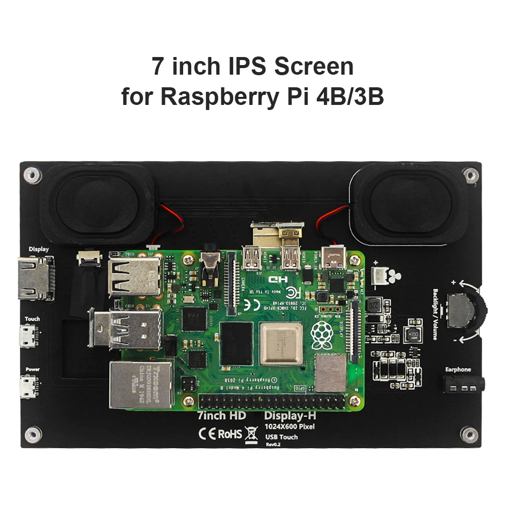 IPS LCD ÷ ġ ũ , HDMI ȣȯ ÷  ,   4B/3B ü, 1024x600, 7 ġ
