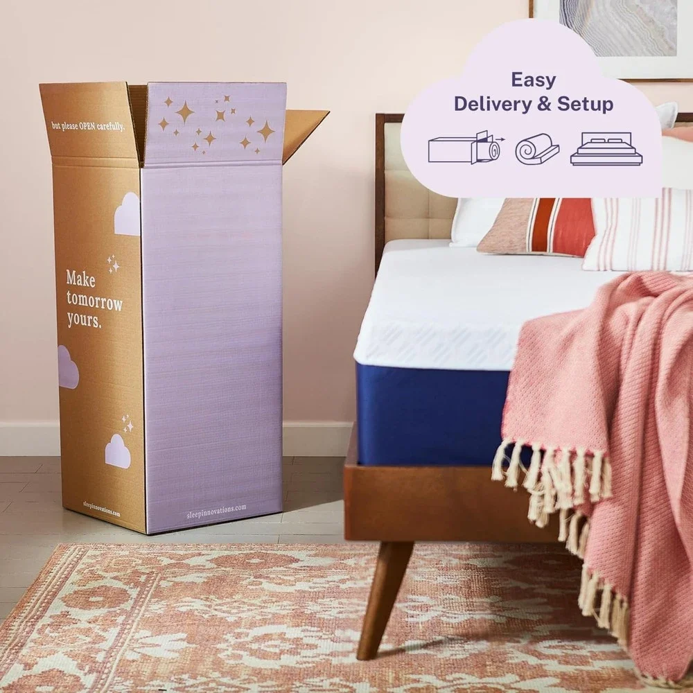 Shiloh 14 Inch Memory Foam Mattress, King Size, Bed in a Box, Cradling Medium Support 6