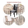 Christmas Dining Chair Cover Spandex Elastic Chair Slipcovers Case Stretch Chair Covers for Wedding Hotel Banquet Dining Room ﻿ 5