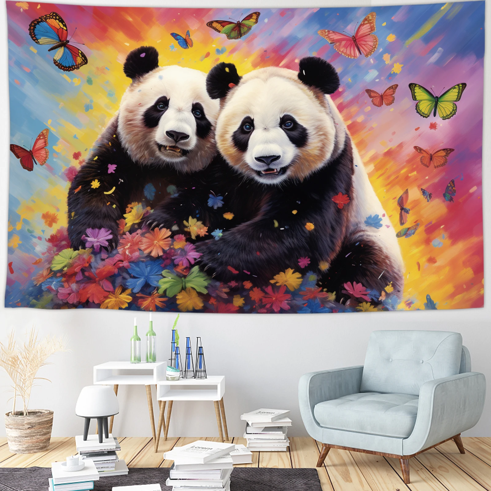 Panda2 ׸ ,  , , Ȱ Ǵ Ÿ Ƽ Ŀ , 59x39 ġ, 1PC