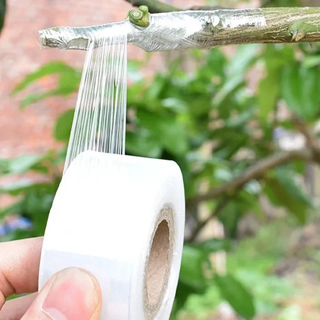 1/2pcs Grafting Tape Film 3cm wide PE/PVC film Self-adhesive Stretchable Garden Seedling Plant Vine Tomato Grafting Accessories 1/2pcs Grafting Tape Film 3cm wide PE/PVC film Self-adhesive Stretchable Garden Seedling Plant Vine Tomato Grafting Accessories