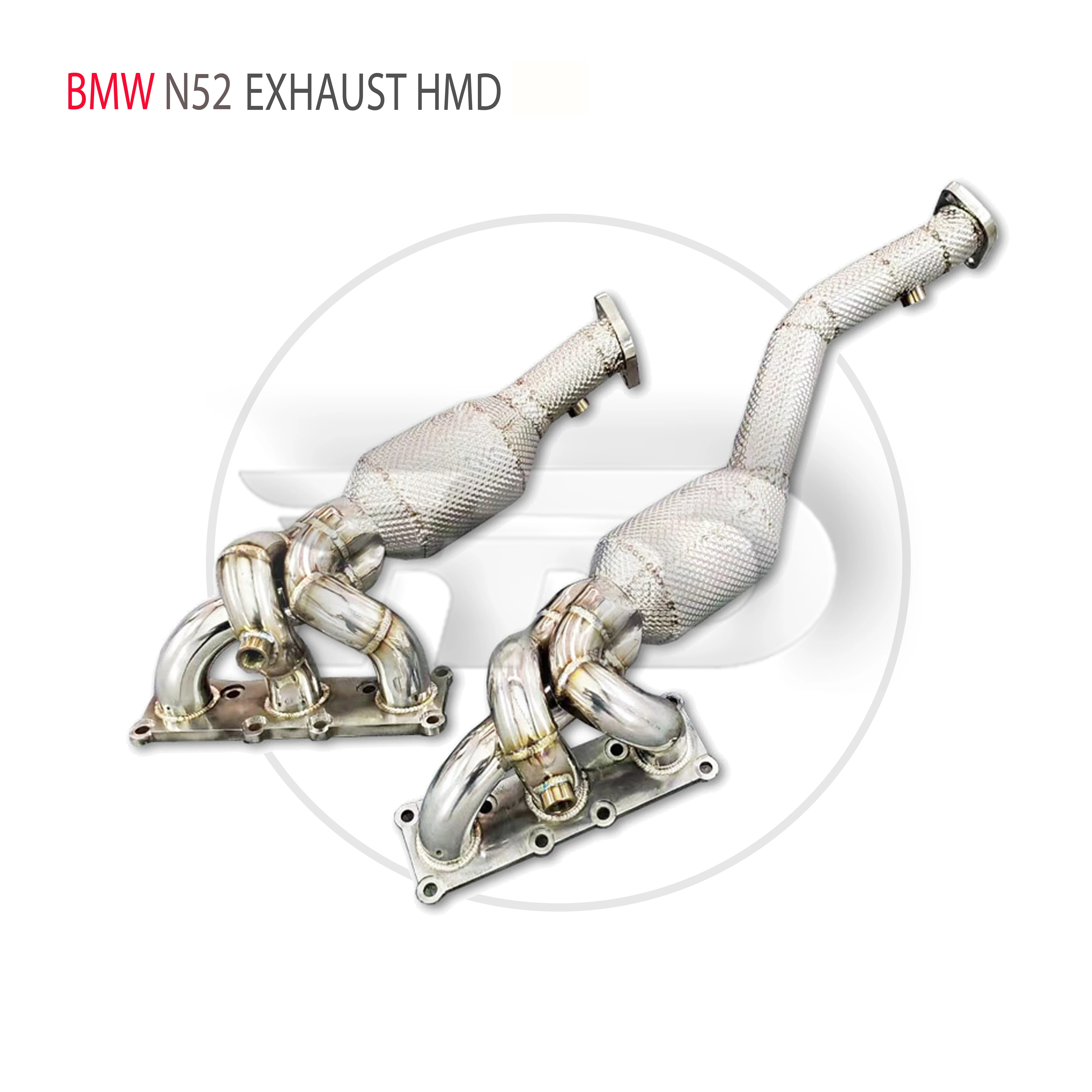 Sistema Di Scarico Hmd Downpipe Ad Alte Prestazioni Per Bmw 325I E90 E92 E93 N52 Motore 2.5L Accessori Auto Con Catalitico