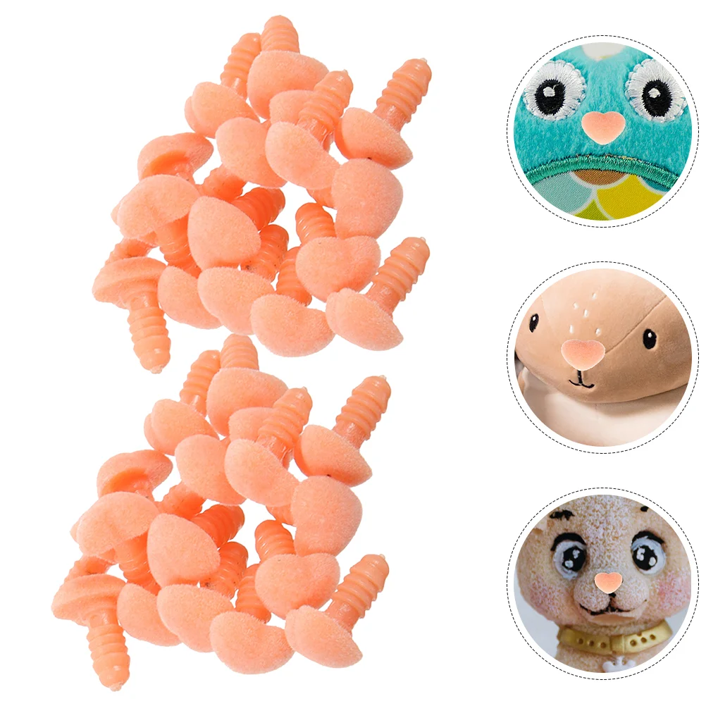 

40 Pcs Nose Crafting Gadgets for Stuffed Animals Crochet DIY Supply Plastic