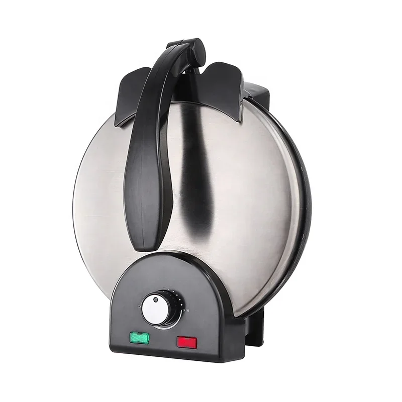 1200W 12 Inch Stainless Steel Electric Crepe And Pancake Tortilla Roti Maker Non Stick Press Waffle Maker 5