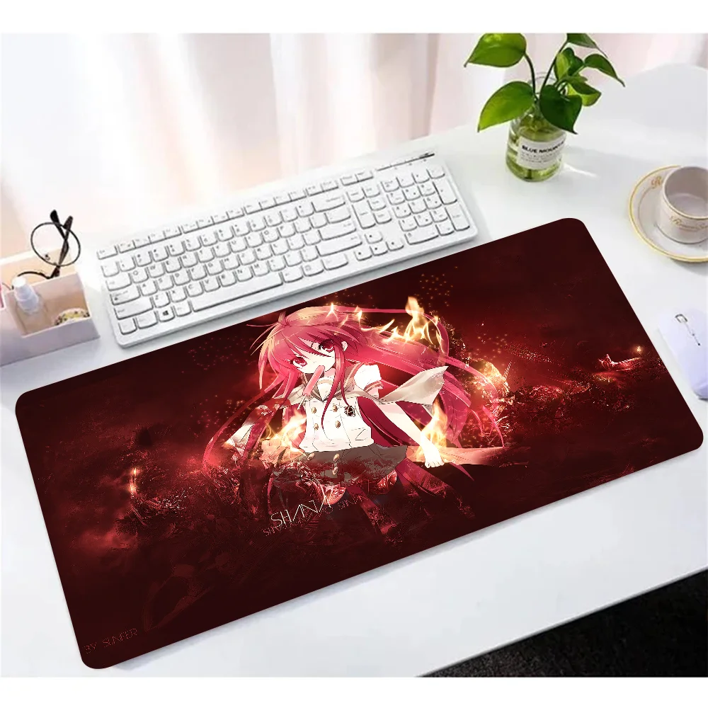Большой игровой коврик для мыши, персонализированный коврик для мыши шакюгань, игровой коврик для мыши в стиле аниме, Настольный коврик для ПК, износостойкие Нескользящие Коврики для клавиатуры