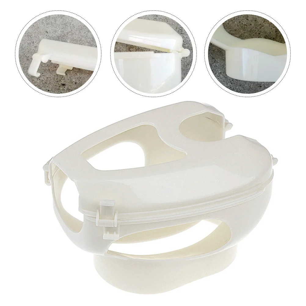 White Pigeon Fixer Holder Bird Supplies Fixed Frame Hollow Out Injection Stand Pet Products Treats Vitamins Supplements