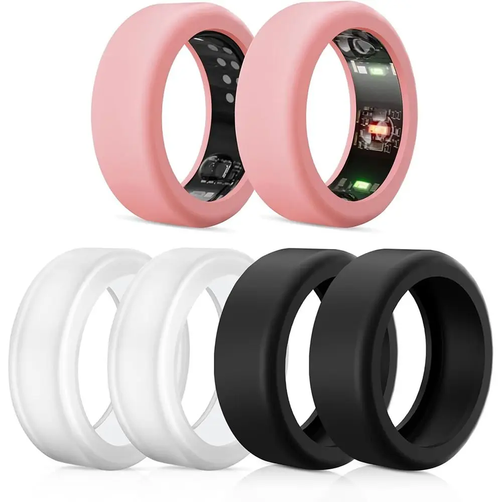 Custodia in silicone per organizer per gioielli per protezione per anello Oura Protezione per anello intelligente antiurto per Oura Ring Gen 3 - immagine 5