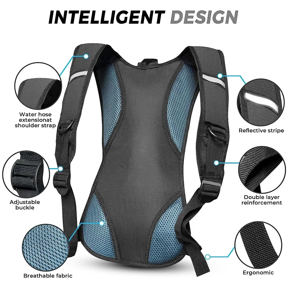 1Pcs Hiking Backpack 5L Waterproof Camping Backpack Lightweight Packable for Women Men Outdoor Travel Daypack hiking backpack