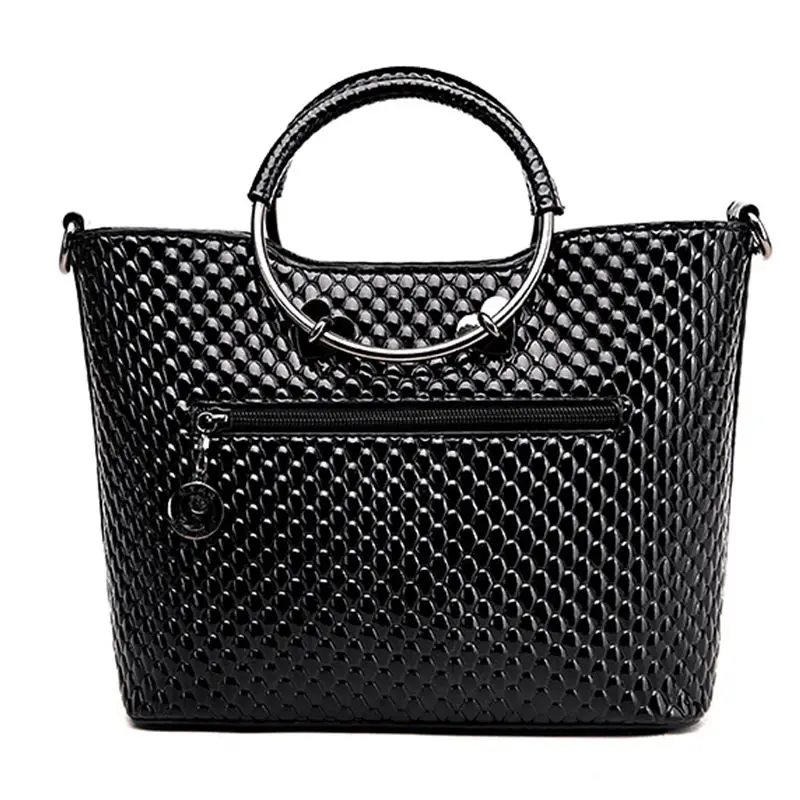 Luxury Brand Women's Handbag With Diamond Inlaid Rivet Rhinestone Bag, Famous European And American Fashion Designer Handbag New
