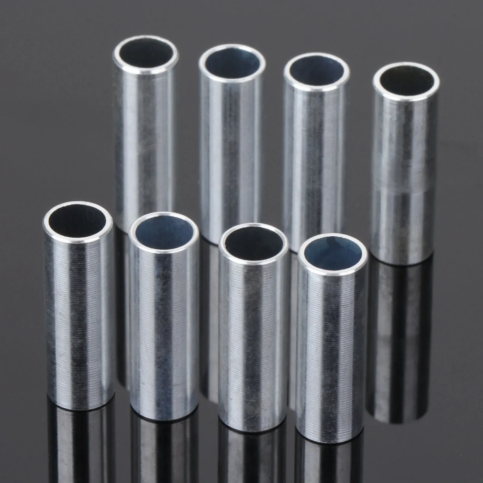 8 Pz Argento Alluminio In Linea Pattini A Rotelle Distanziali Per 6Mm Viti Assi Rollerblade Pattini A Rotelle Cuscinetti Distanziali