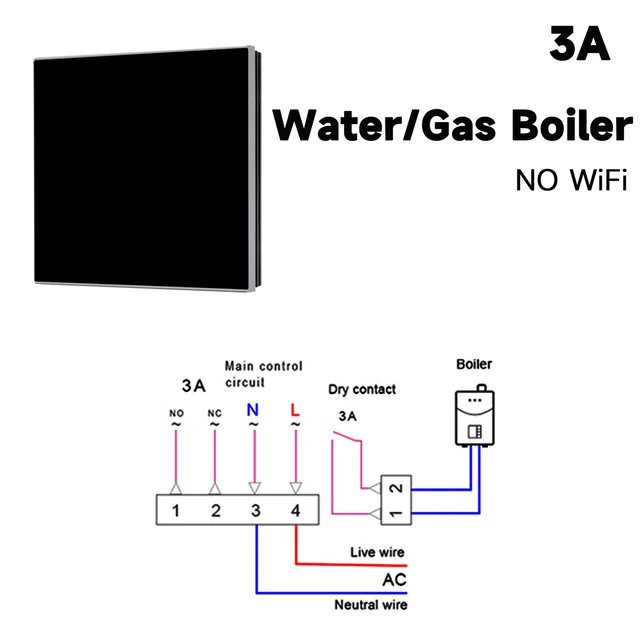 NO WiFi 3AGas Boiler