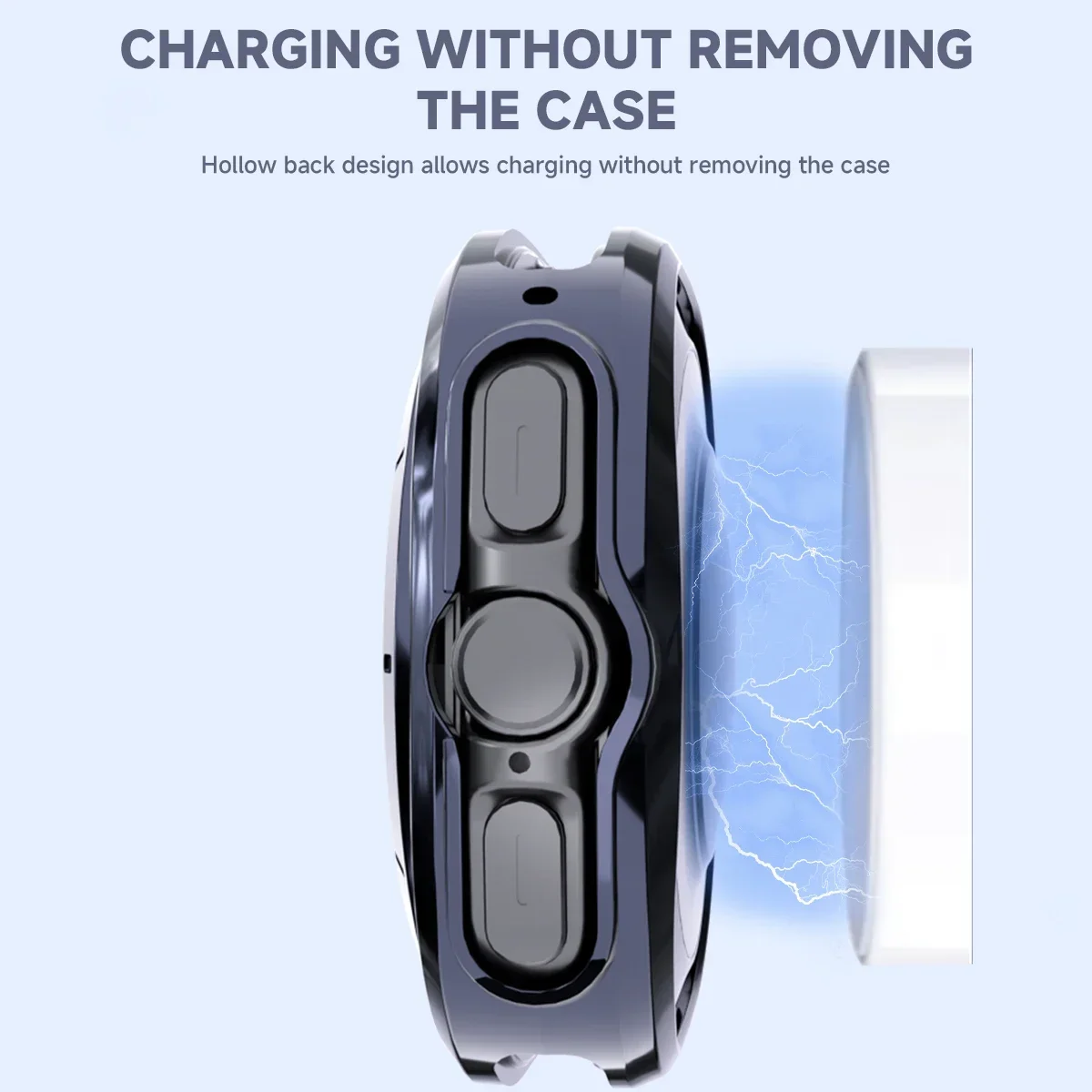 Soft TPU Protective Bumper Shell for Smartwatch - Enhanced Protection Cover