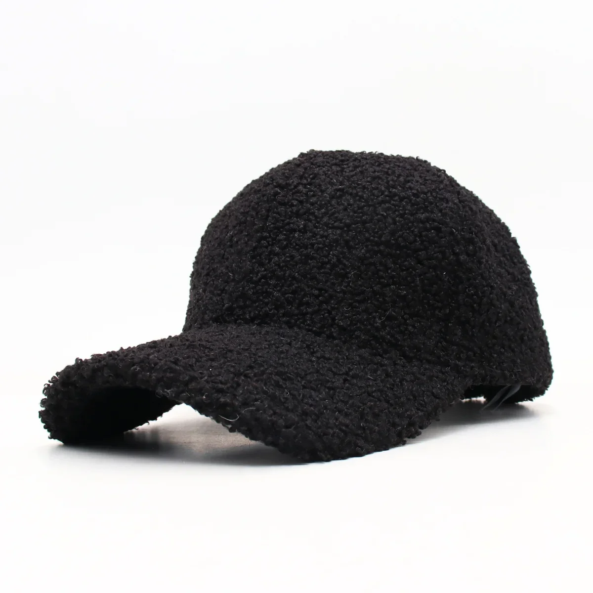 

Winter Autumn Thickened Plush Baseball Cap Warm Hairy Lady Snapback Hat Women Fashion Kpop Artificial Rabbit Fur Men Hip Hop Hat
