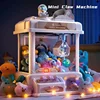 Children Mini Claw Machine Toys Automatic Coin Operated Play Game Arcade Crane Doll Machines Birthday Christmas Gifts for Kids 6