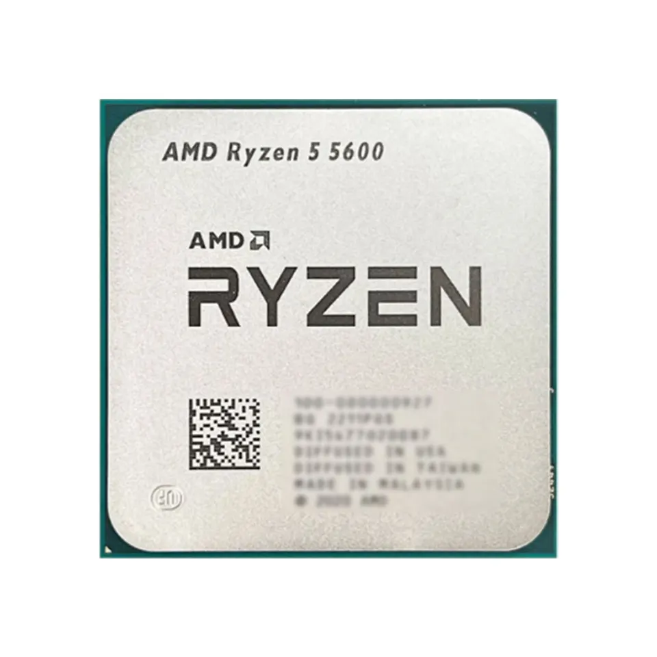 AMD R5 5600 デスクトップ CPU 6 コア 12 スレッド 最大 4.4 GHz
