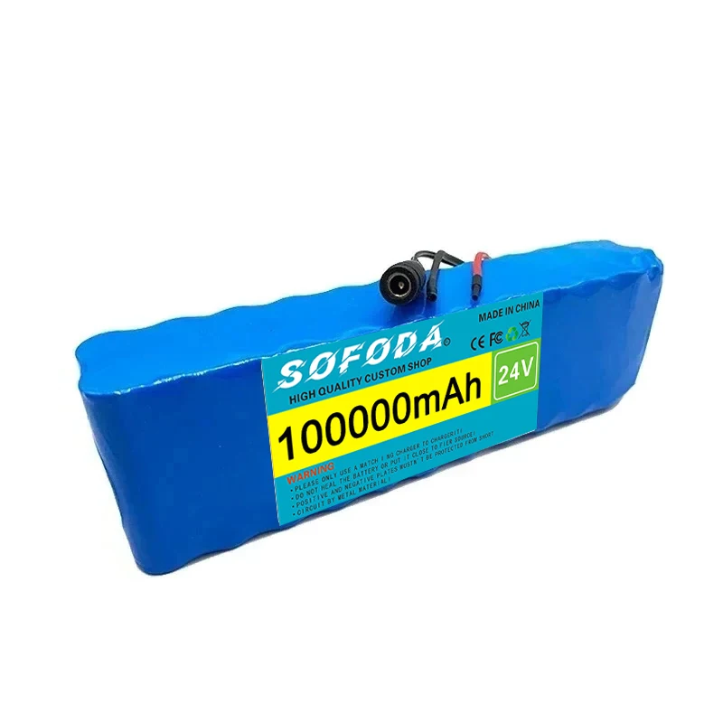 Ensemble batterie 24V 7S3P 18650 50000mAh et chargeur 29.4V, prêts à l'emploi pour RC.