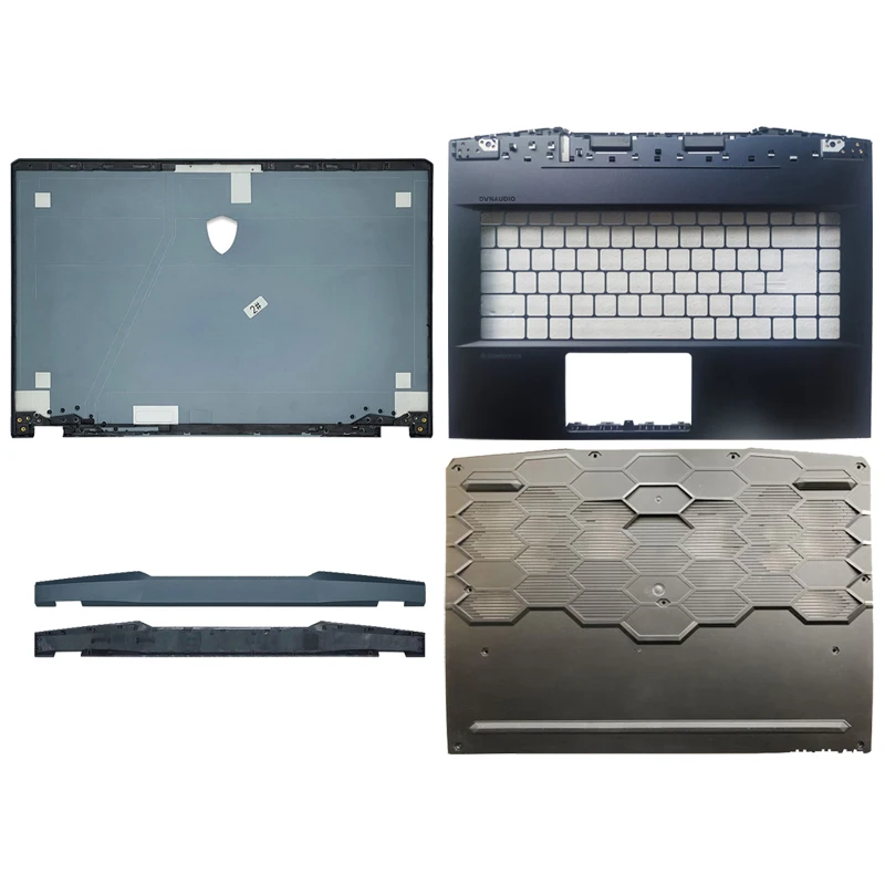 para Msi Ge66 Ge66vr Ms1541 Ms-1542 Ms-1543 Portátil Lcd Capa Traseira Palmrest Superior Inferior Case Dobradiças Capa