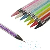 1PC Dual Heads Acrylic Metal Dotting Wax Pen Rhinestones Gem Picker Crystal Picking Nail Art Studs Dotter DIY Point Drill Tools 3