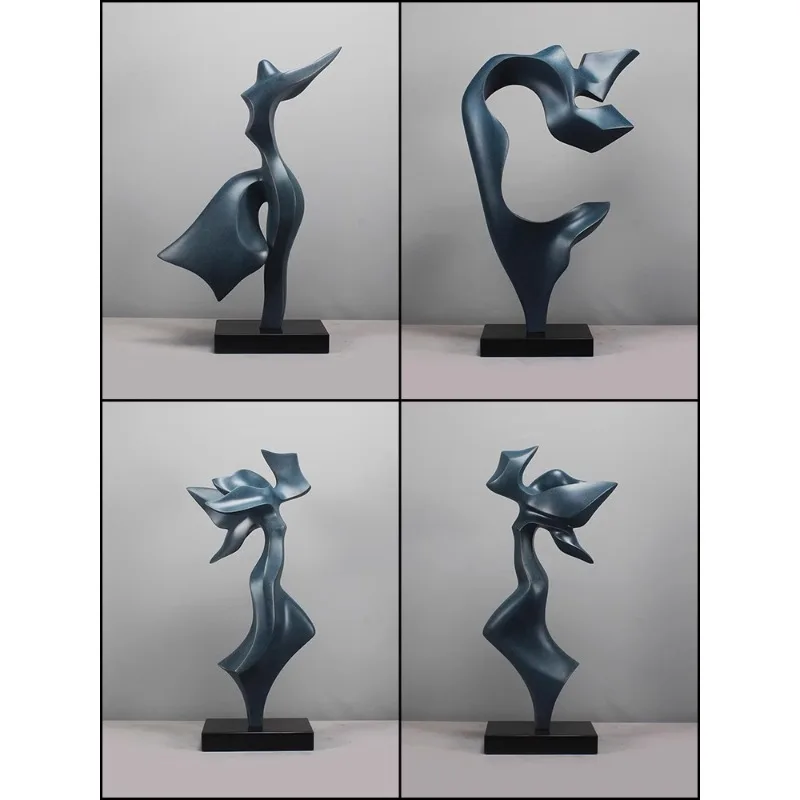 

Decorations home accessories hotel porch creative luxury modern figure model room living room abstract sculpture art