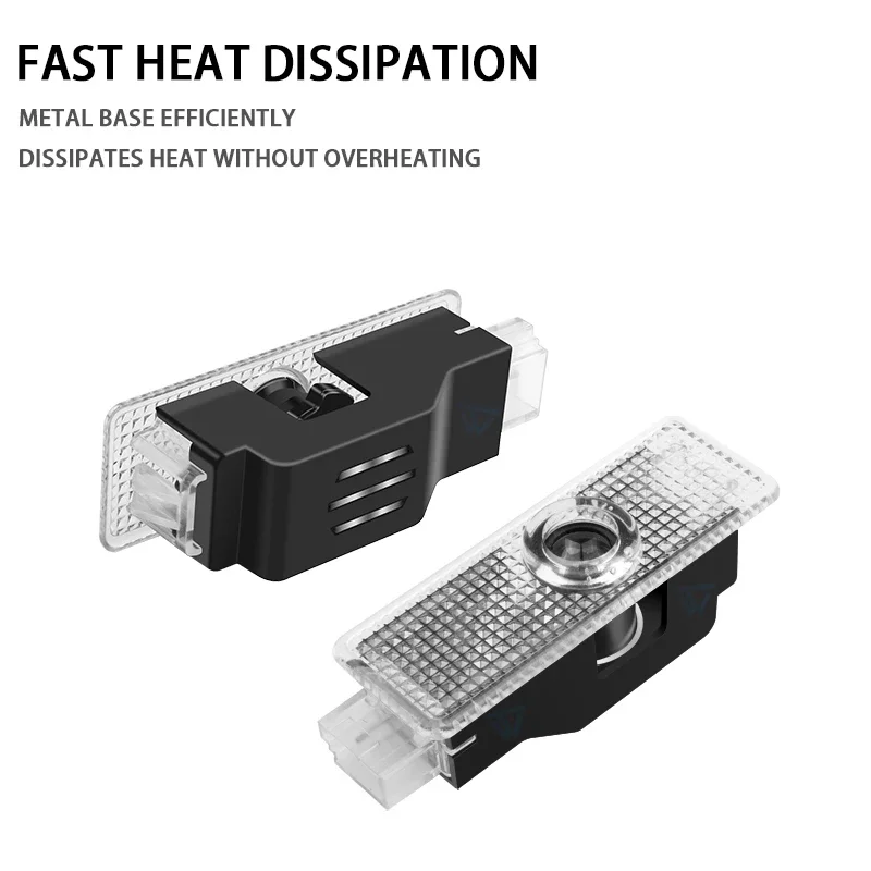LED HD 자동차 문짝 로고 웰컴 라이트 프로젝터 램프, BMW E90 E91 E92 E93 E60 E61 F10 F07 E63 E64 F12 F13 F30 E87 액세서리