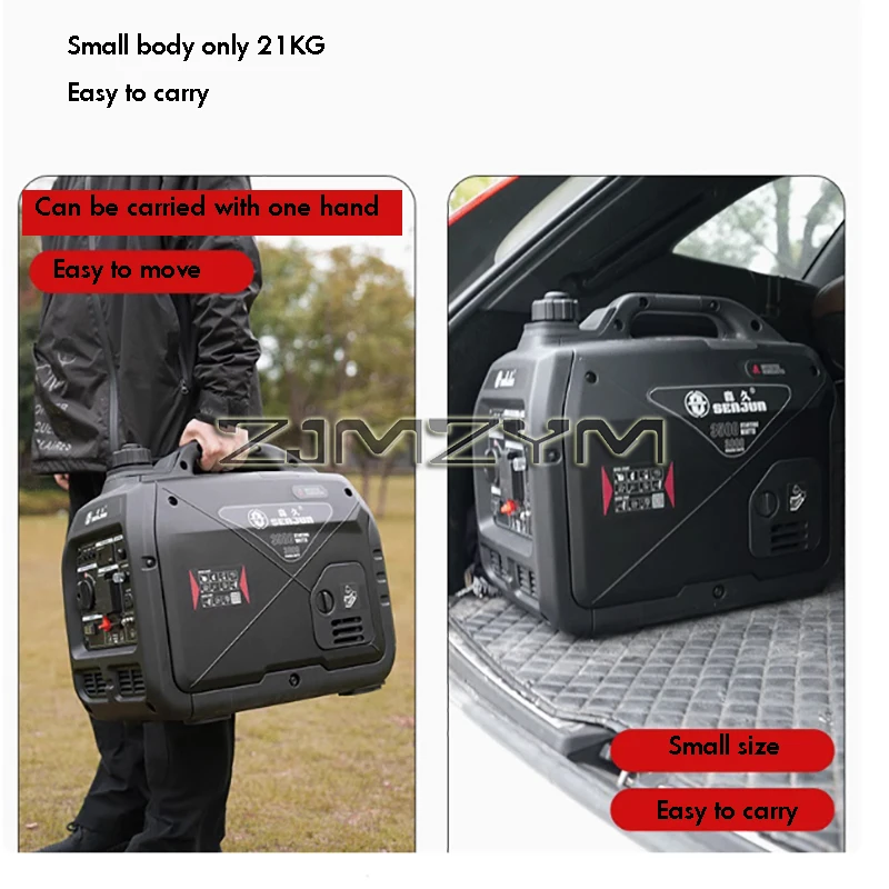 3500W Portable Small Gasoline Generator TG3.5i 220V Household Equipment Generators Home And Outdoor Frequency Generator