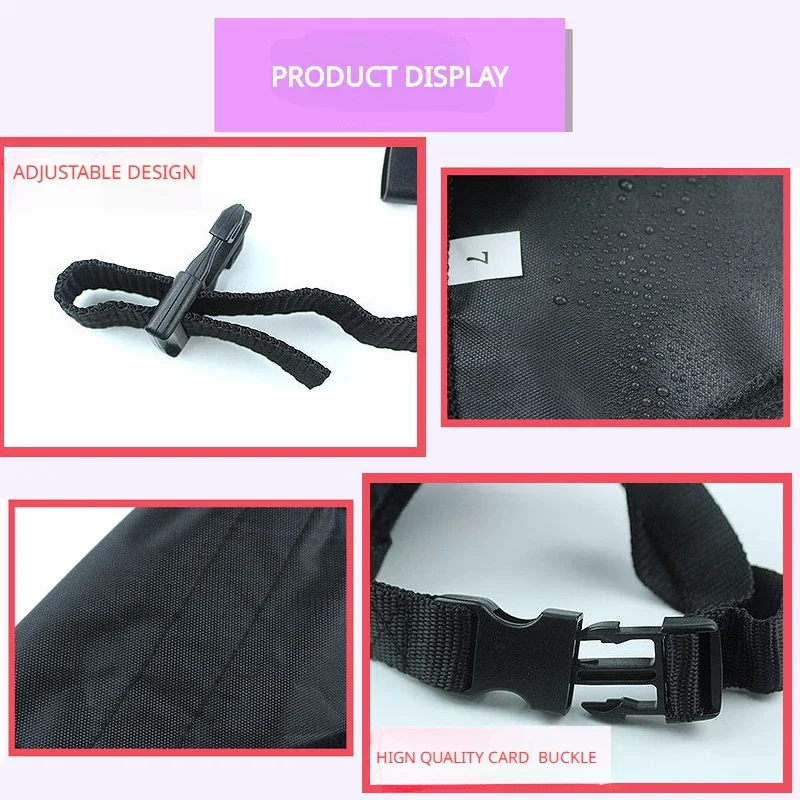 Dog Muzzle Pet Nylon Adjustable Breathable Mask Bark Bite Mouth Muzzle Sleeve Grooming Anti Stop Chewing Dog Control