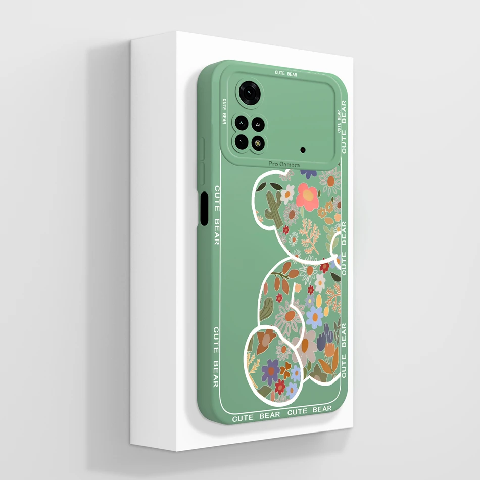 Premium Liquid Silicone Shockproof Back Cover with Camera Protection